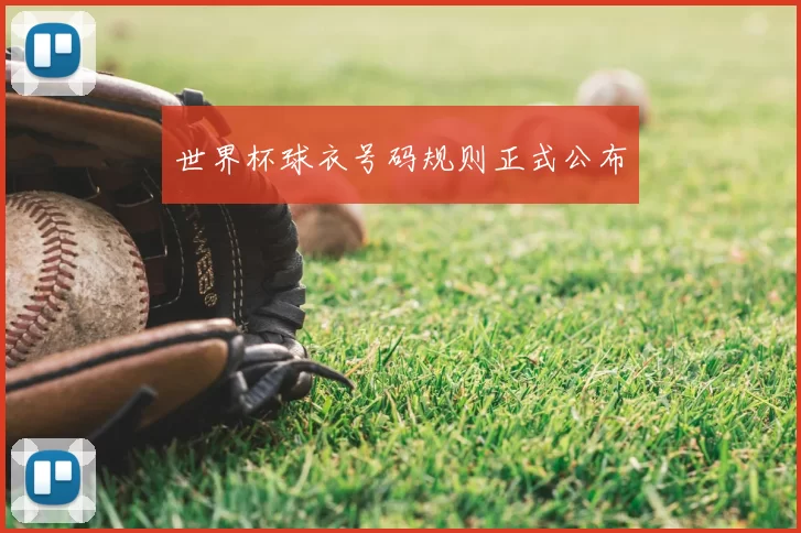 世界杯球衣号码规则正式公布