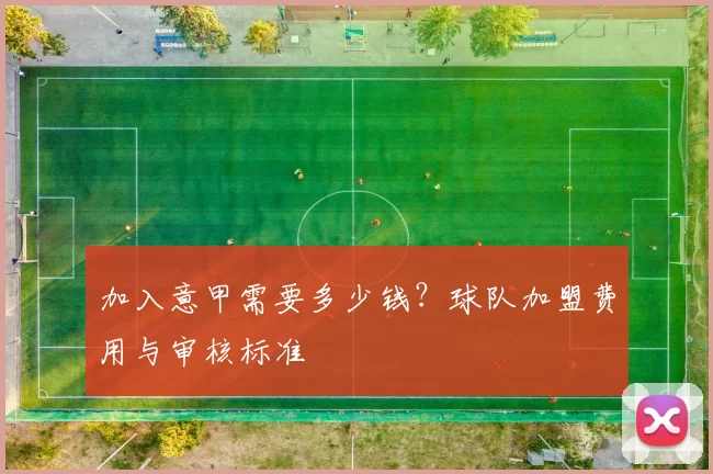 加入意甲需要多少钱？球队加盟费用与审核标准
