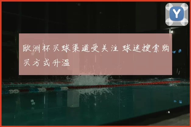欧洲杯买球渠道受关注 球迷搜索购买方式升温